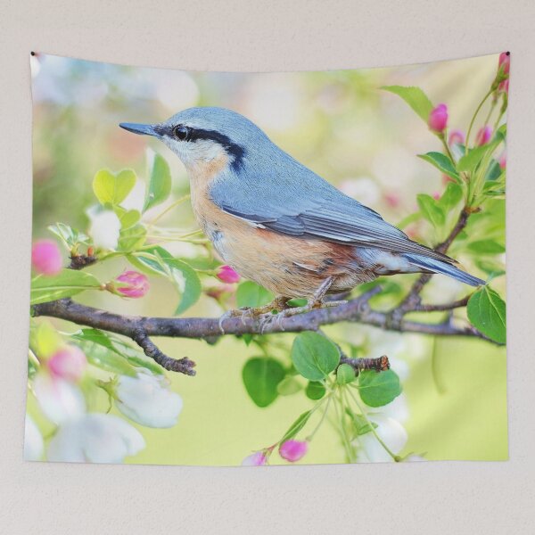 Item preview, Spring bird on a branch designed and sold by BurSie.