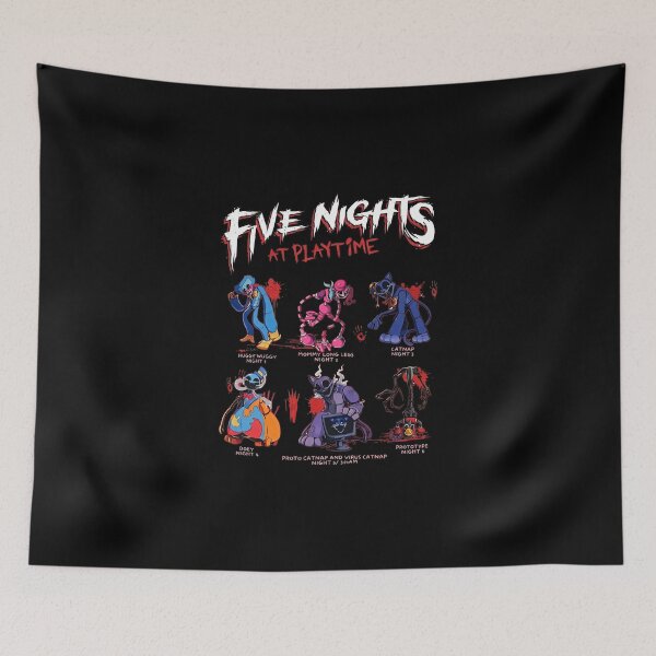 Item preview, Five Nights at Playtime, Poppy Playtime Horror Game designed and sold by hargisnamocho.