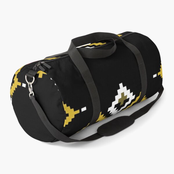 Item preview, Traditional Ethnic Geometric Pattern on Black Background designed and sold by PowerAntShop.