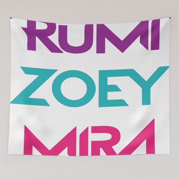 Item preview, Rumi Zoey Mira Kpop Huntrix designed and sold by Hanna Dreamy.