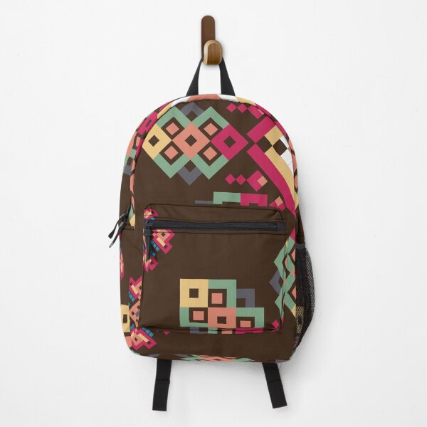 Item preview, Ethnic Geometric Textile Pattern with Symmetrical Motifs designed and sold by PowerAntShop.