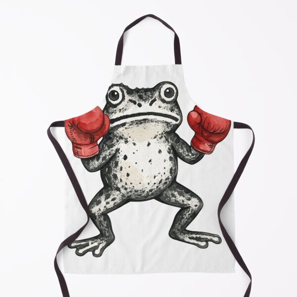 Item preview, Vintage Boxing Frog Watercolor - Funny Toad Fighter Sports Art designed and sold by haitrieuic96.