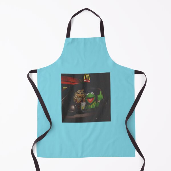 Item preview, Kermit Frog Miss Piggy Fast Food Car, Retro Rebel Attitude, Funny Dark Humor, Puppet Meme Casual designed and sold by Joneneee.
