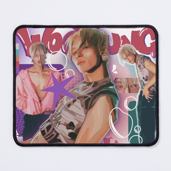 Item preview, Pink Wooyoung designed and sold by Stray Impressionism .
