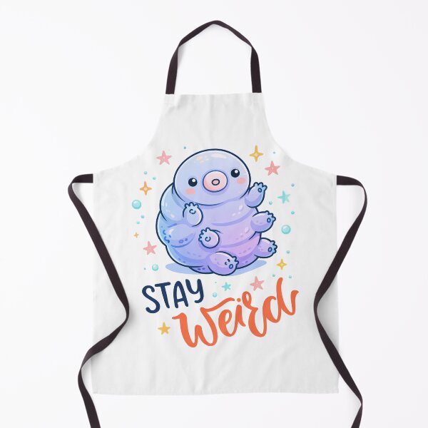 Item preview, Stay Weird, Cute Cartoon Water Bear designed and sold by graphic-genie.