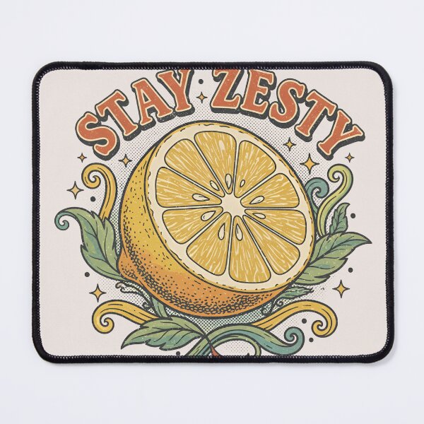 Item preview, Stay Zesty - Fresh Lemon Vintage Design. designed and sold by EsenciaZen.