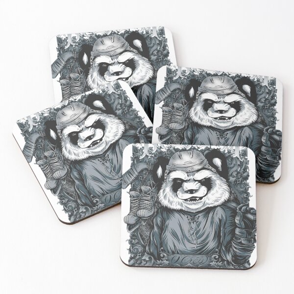 Item preview, Dark Panda Warrior designed and sold by nightfallharber.