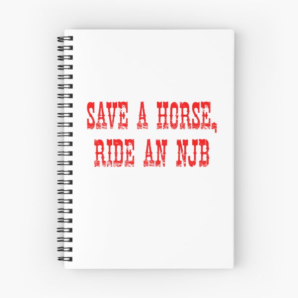 Item preview, Save a Horse, Ride an NJB designed and sold by stickersbydeb.