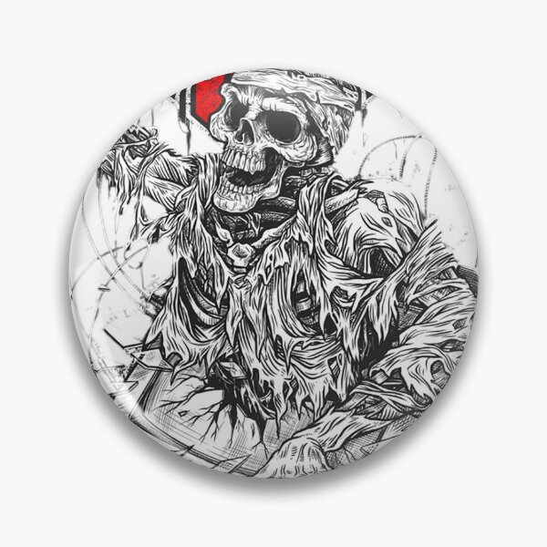 Item preview, Heavy Metal DJ Skull designed and sold by nightfallharber.