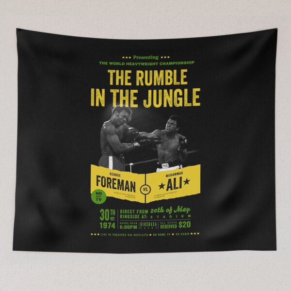 Item preview, Alii vs Foremann Rumblee in the Junglee designed and sold by DykeArt.