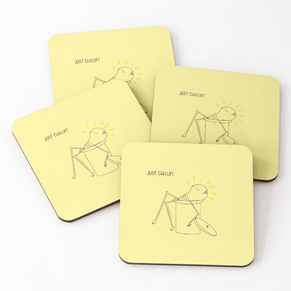 Item preview, Just Chillin’ Lightbulb— Quirky Print/Sticker designed and sold by colorwithteeth.