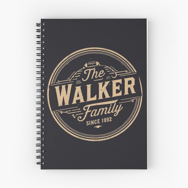 Item preview, he Walker Family Vintage Est 1992 Retro Badge designed and sold by EchoPrint Co..