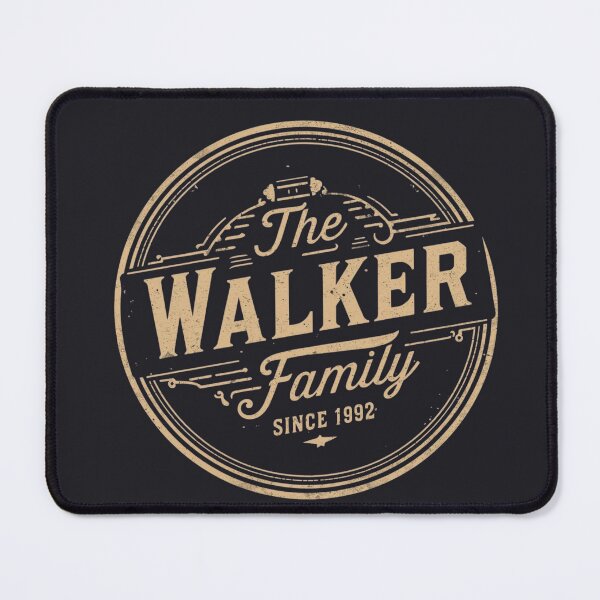 Item preview, he Walker Family Vintage Est 1992 Retro Badge designed and sold by EchoPrint Co..