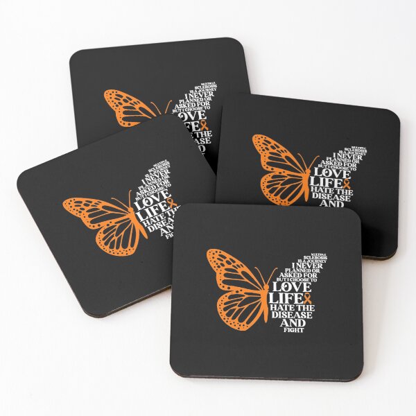 Item preview, Multiple Sclerosis Awareness DTF Transfer, Butterfly MS Warrior Quote Iron On Ready to Press, Heat Transfer, DIY designed and sold by Joneneee.