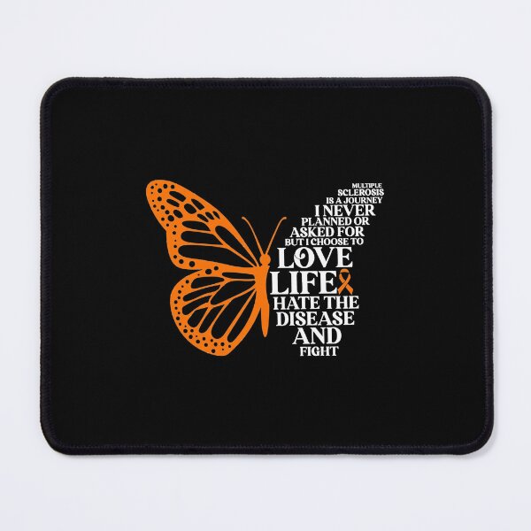 Item preview, Multiple Sclerosis Awareness DTF Transfer, Butterfly MS Warrior Quote Iron On Ready to Press, Heat Transfer, DIY designed and sold by Joneneee.