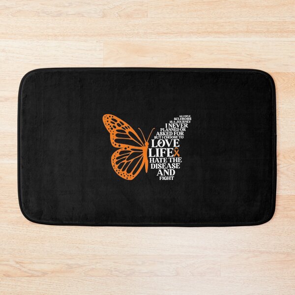 Item preview, Multiple Sclerosis Awareness DTF Transfer, Butterfly MS Warrior Quote Iron On Ready to Press, Heat Transfer, DIY designed and sold by Joneneee.