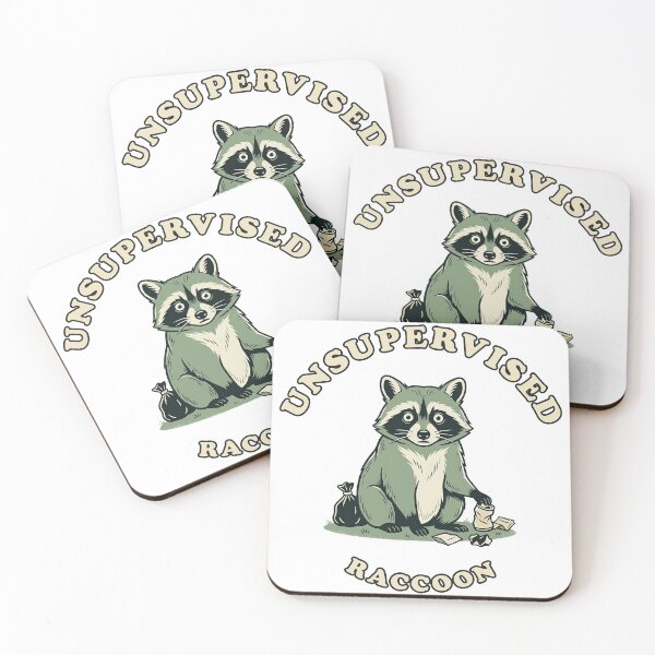 Item preview, Unsupervised Raccoon | Funny Chaotic Trash Panda Graphic designed and sold by Akio Saiko.