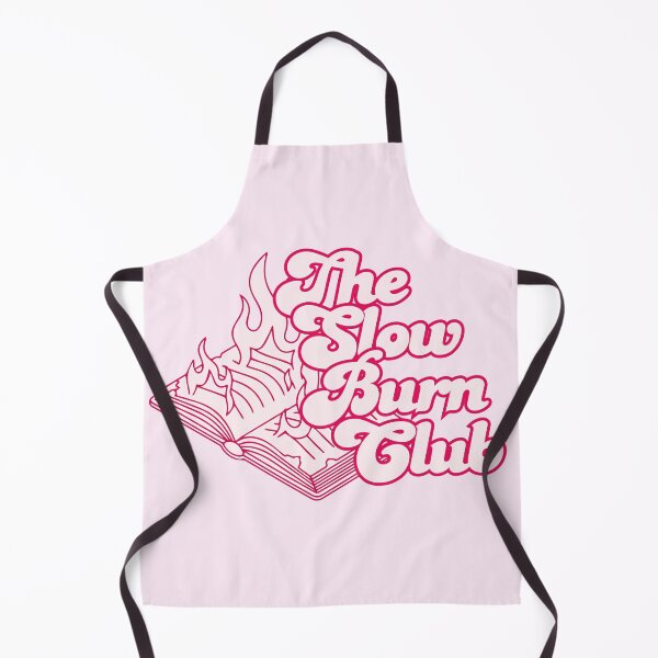 Item preview, The Slow Burn Club Sticker | Slow Burn Romance Reader | Book Lover Aesthetic | Romance Trope Reader Design designed and sold by Wander & Whim Designs.