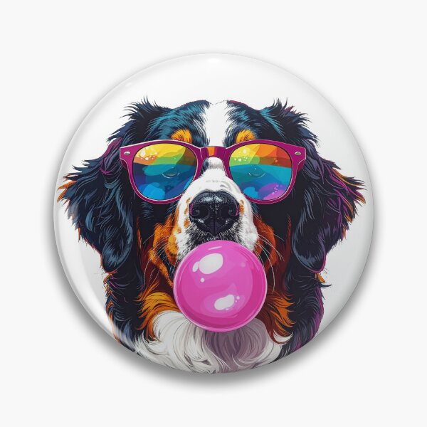 Item preview, Pop Art Bernese Mountain Dog Portrait designed and sold by Motivburg.