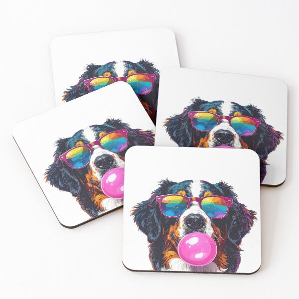 Item preview, Pop Art Bernese Mountain Dog Portrait designed and sold by Motivburg.