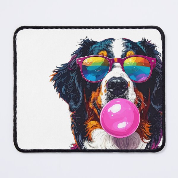 Item preview, Pop Art Bernese Mountain Dog Portrait designed and sold by Motivburg.