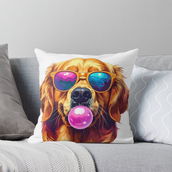 Item preview, Pop Art Golden Retriever Portrait designed and sold by Motivburg.