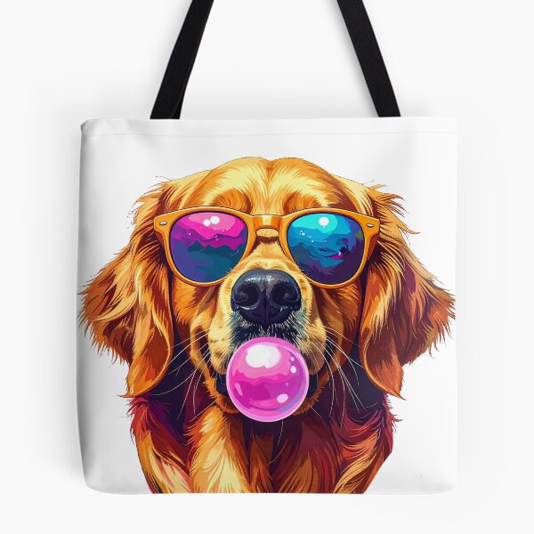 Item preview, Pop Art Golden Retriever Portrait designed and sold by Motivburg.