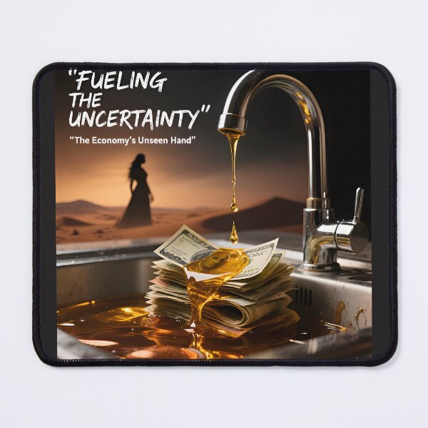 Item preview, "Fuel the Uncertainty — The Economy’s Unseen Hand" designed and sold by Creative-RE.