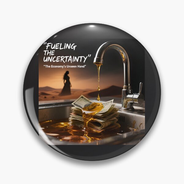 Item preview, "Fuel the Uncertainty — The Economy’s Unseen Hand" designed and sold by Creative-RE.