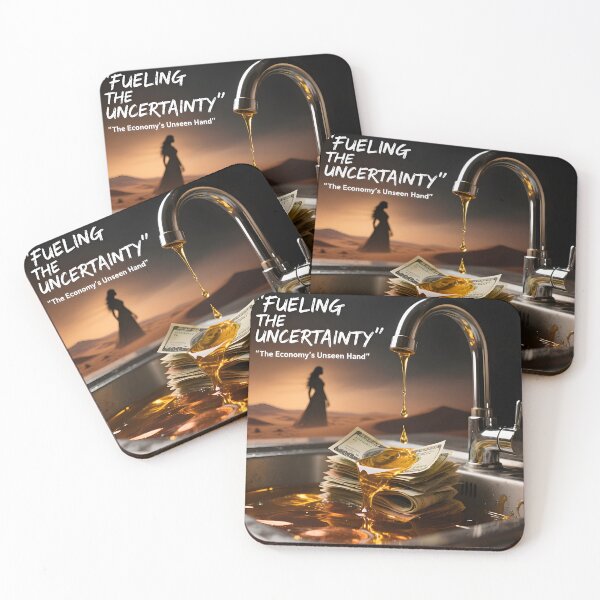 Item preview, "Fuel the Uncertainty — The Economy’s Unseen Hand" designed and sold by Creative-RE.
