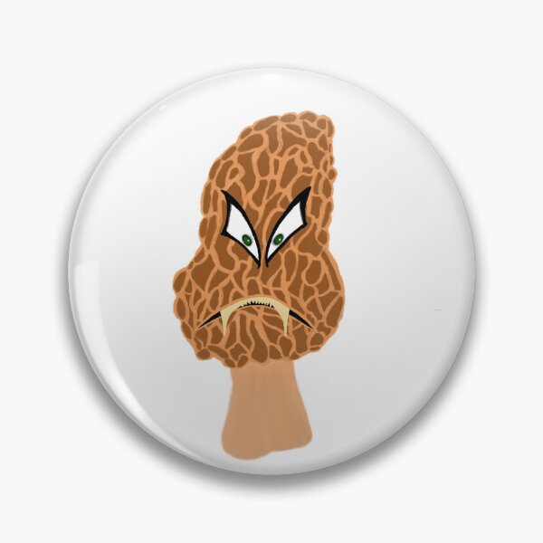 Item preview, Angry Morel Mushroom designed and sold by Treasures and Tales.