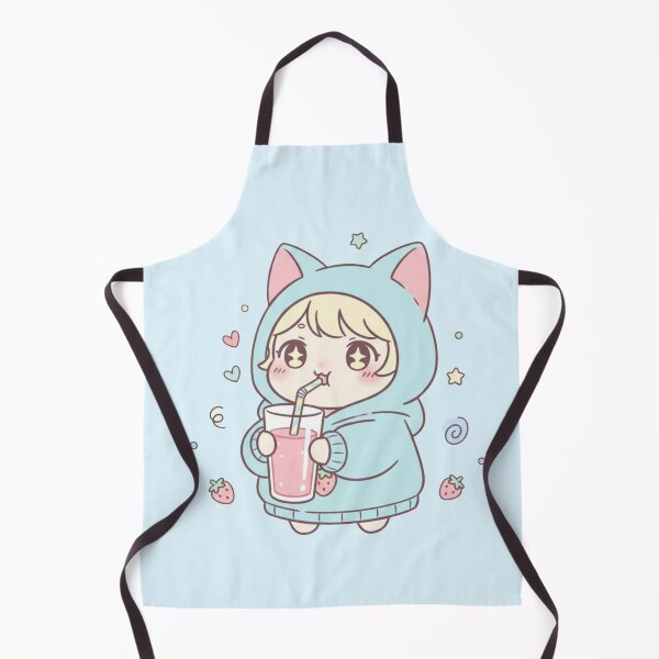 Item preview, Cute character with a milkshake. designed and sold by EsenciaZen.