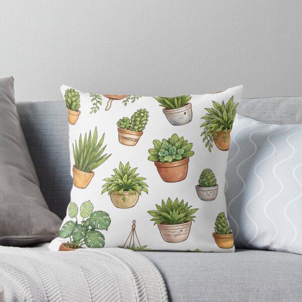 Item preview, Plant Pattern | Cute Indoor Houseplant Botanical Pattern with Potted Plants | Plant Lover Aesthetic designed and sold by Plant Daddy.
