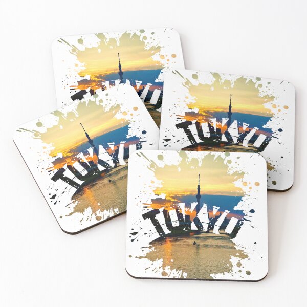 Item preview, Tokyo Skytree Sunset Paint Splash designed and sold by Timplates.