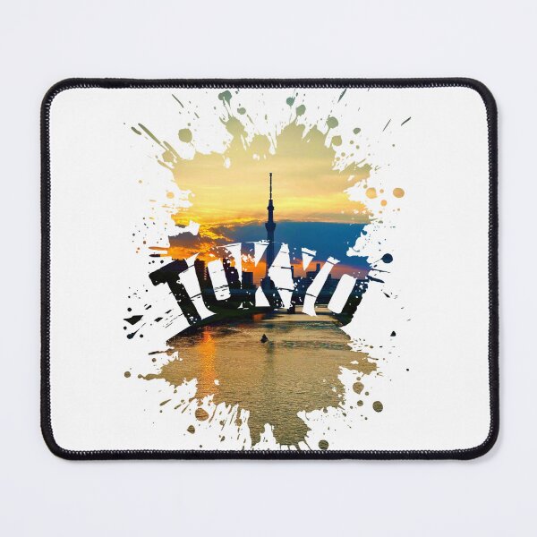 Item preview, Tokyo Skytree Sunset Paint Splash designed and sold by Timplates.