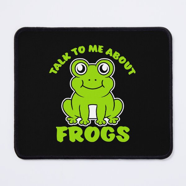 Item preview, Talk To Me About Frogs Funny Frog Lover Quote designed and sold by shirt-o-mat.
