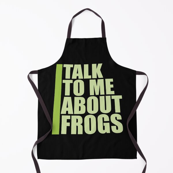 Item preview, Talk To Me About Frogs Funny Frog Lover Quote designed and sold by shirt-o-mat.
