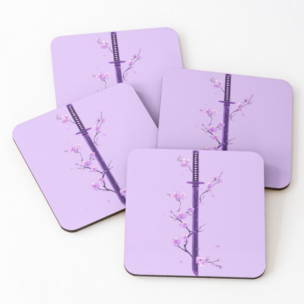 Item preview, Ethereal Amethyst Blade: Violet Sakura Katana Art designed and sold by Jimakmo.