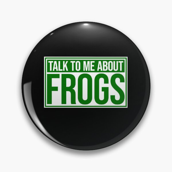 Item preview, Talk To Me About Frogs Funny Frog Lover Quote designed and sold by shirt-o-mat.