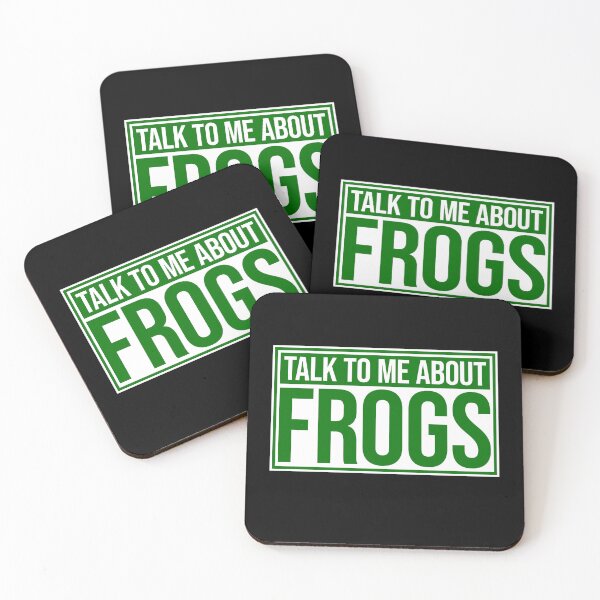 Item preview, Talk To Me About Frogs Funny Frog Lover Quote designed and sold by shirt-o-mat.