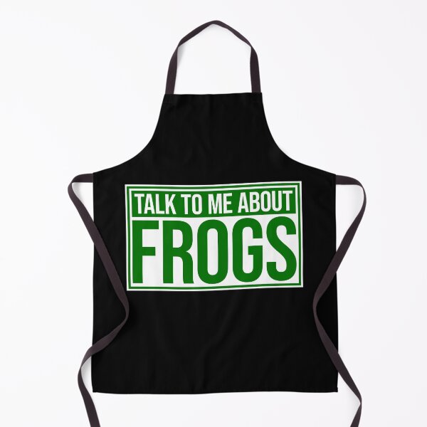 Item preview, Talk To Me About Frogs Funny Frog Lover Quote designed and sold by shirt-o-mat.