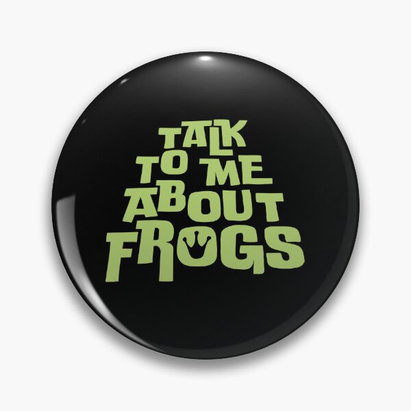 Item preview, Talk To Me About Frogs Funny Frog Lover Quote designed and sold by shirt-o-mat.