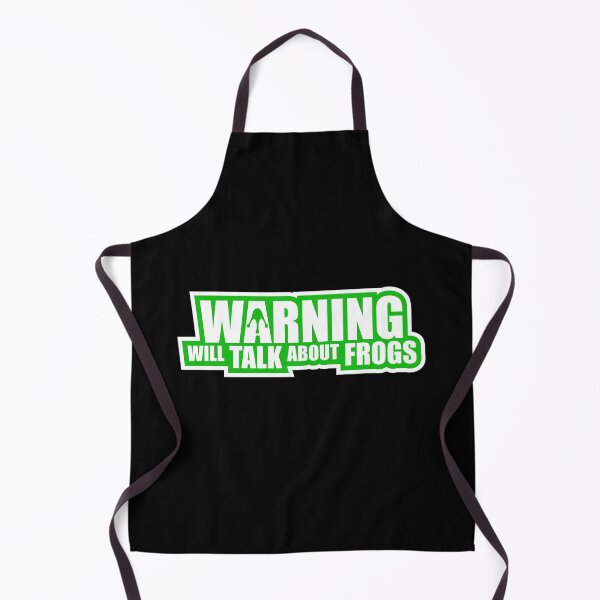 Item preview, Warning Will Talk About Frogs Funny Animal Quote designed and sold by shirt-o-mat.