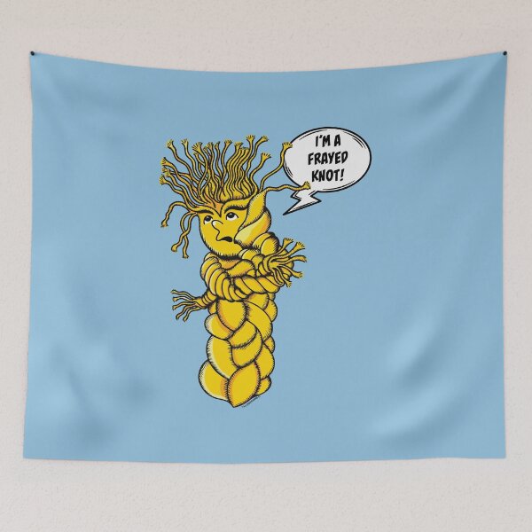 Item preview, I'm A Frayed Knot! designed and sold by YaldiDesign.