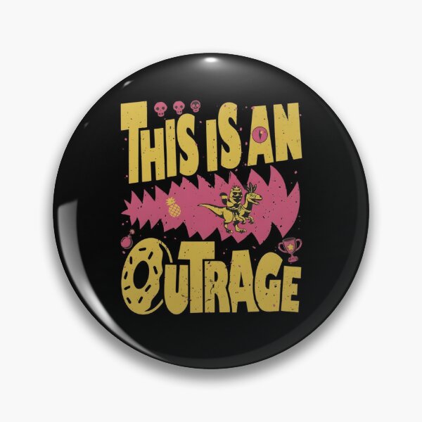 Item preview, This Is An Outrage Shirt, Dungeon Crawler Carl Sci Fi  designed and sold by BingyBongoArt.