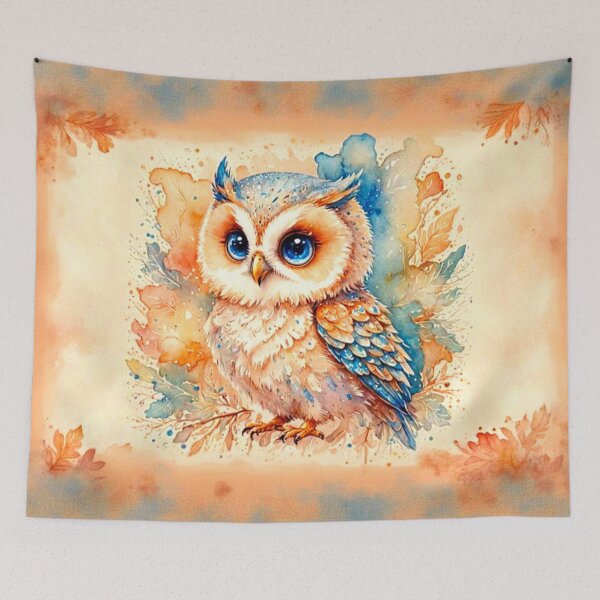 Item preview, The Golden Leaf Owl designed and sold by Dawne's Designs.