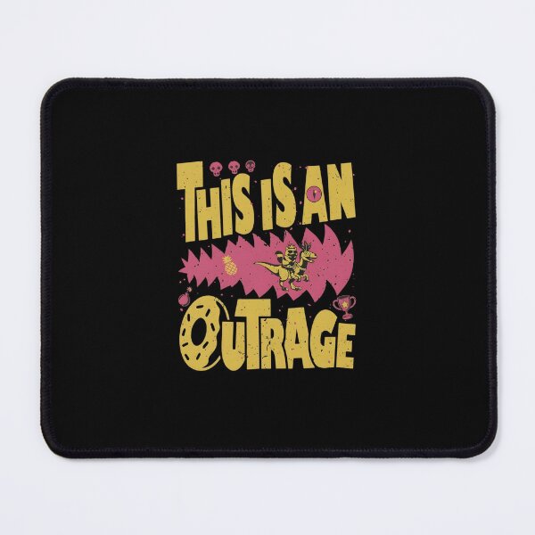 Item preview, This Is An Outrage Shirt, Dungeon Crawler Carl Sci Fi designed and sold by BingyBongoArt.