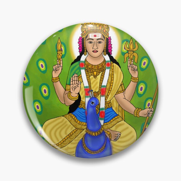 Item preview, Goddess Komari Divine Art – Sacred Hindu Feminine Illustration designed and sold by Harshit_Digital_Arts.