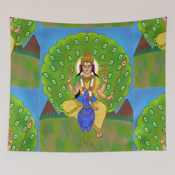 Item preview, Goddess Komari Divine Art – Sacred Hindu Feminine Illustration designed and sold by Harshit_Digital_Arts.