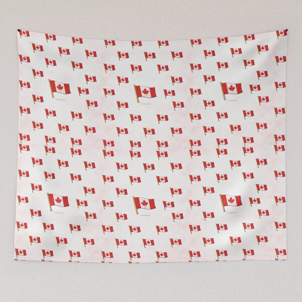 Item preview, Canada Flag Pattern – Canadian Flag Design designed and sold by TheJobbr.